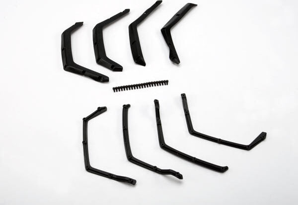 Fender flairs, front & rear (4)/ fender flair retainers, front & rear (4)/ 2.5x6mm CS (22)