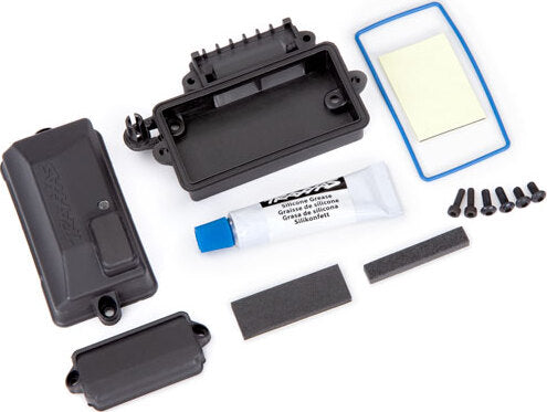 Box, receiver (sealed)/ foam pad/ silicone grease/ 3x8mm BCS (2)/ 2.5x8mm CS (2)/ 3x6mm BCS (2)