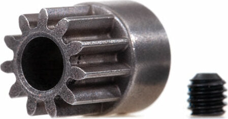 Gear, 11-T Pinion (0.8 metric Pitch, Compatible with 32-pitch) (fits 5mm Shaft)/ Set Screw