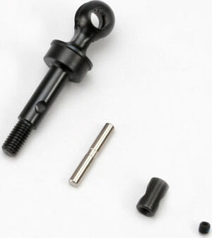 Stub axle, CV style (machined steel) (1)/ cross pin (1)/ drive pin (1)