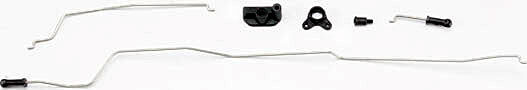 Linkage, locking differential (includes ball cup, linkage wires)/ bellcrank/ bellcrank mount/ 3x10mm SS