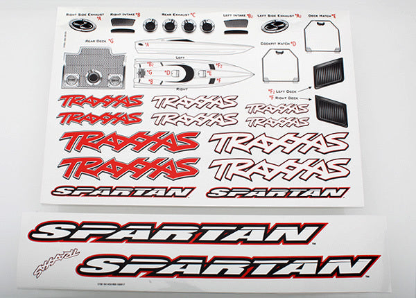 DECAL SHEET, SPARTAN