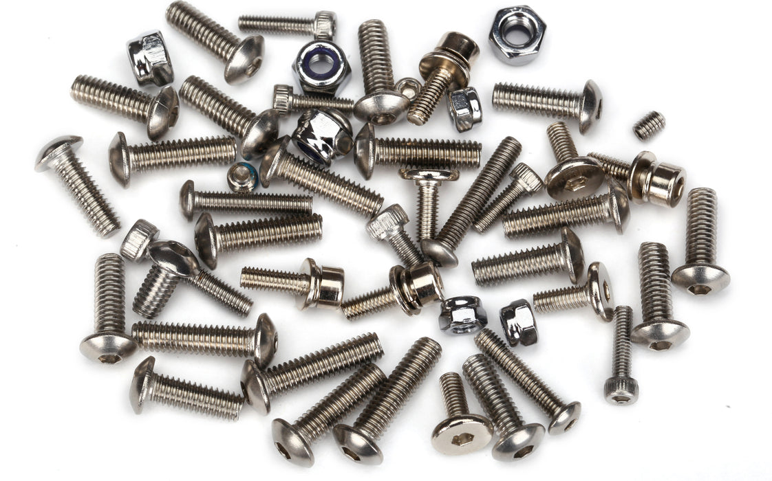 Hardware kit, stainless steel, Spartan/DCB M41 (contains all stainless steel hardware used on Spartan and DCB M41)
