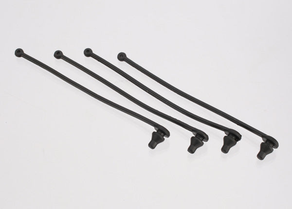 BODY CLIP RETAINER, BLACK (4)