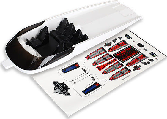 Hatch, DCB M41, white (no graphics) (fully assembled)