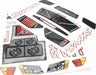 DECAL SHEET, SLASH