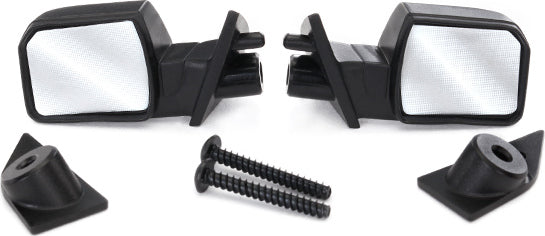 Mirrors, side (left & right)/ mounts (left & right)/ 2.6x8mm BCS (2)