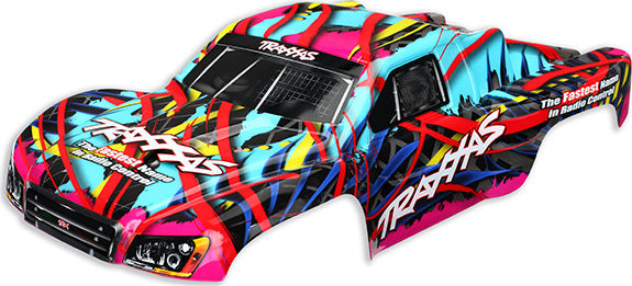 Body, Slash 4X4, Hawaiian graphics (painted, decals applied)