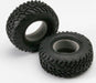 Tires, off-road racing, SCT dual profile 4.3x1.7- 2.2/3.0" (2)/ foam inserts (2)