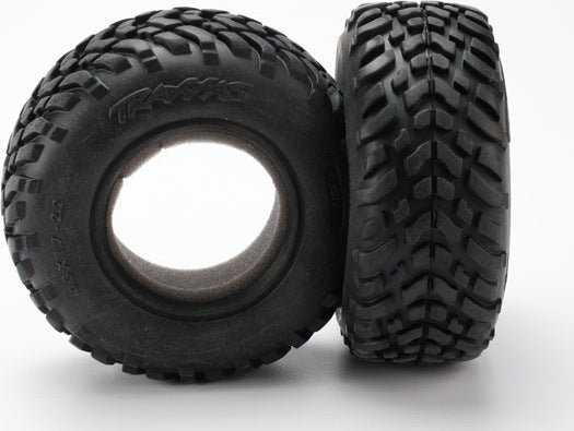 Tires, ultra-soft, S1 compound for off-road racing, SCT dual profile 4.3x1.7- 2.2/3.0" (2)/ foam inserts (2)