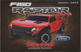 Owner's Manual, Ford Raptor