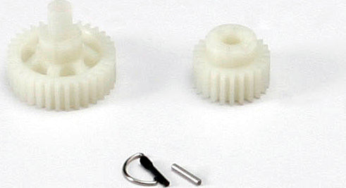 Primary gear set (23T and 33T)/ 2x11.8mm pin/ pin retainer/ disc spring