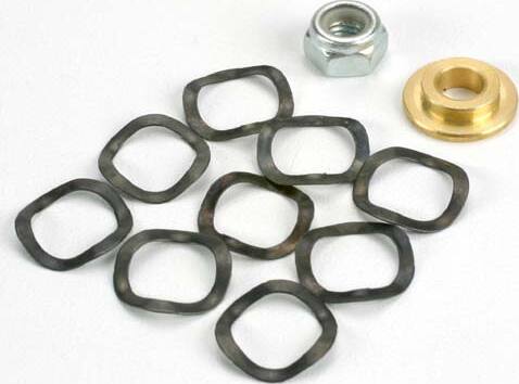 Belleville washers (complete set w/ nut)