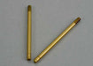 Shock shafts, hardened steel, titanium nitride coated (rear) (2)