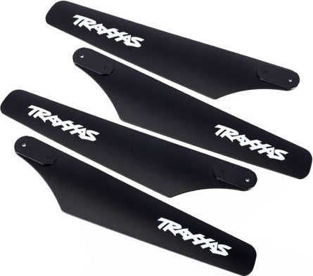 Rotor blade set, upper & lower (black) (4)
