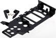 Main frame, battery holder (1)/ canopy mounting posts (2)/ screws (2)