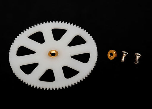 Main gear, lower (1) (for inner main shaft)/ bushing (1)/ screws (2)