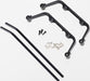 Landing skid set (black-anodized)/ screws (4) (assembled)