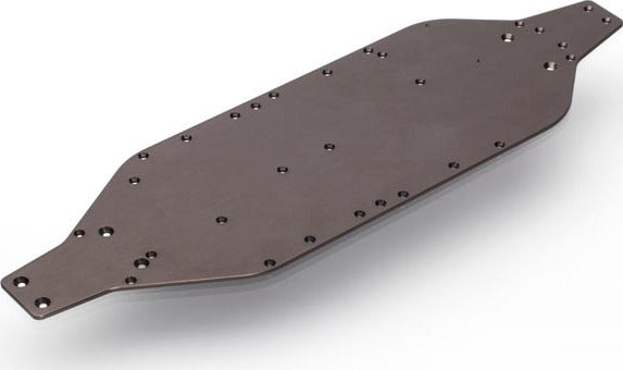 Chassis, 6061-T6 aluminum (dark titanium anodized)