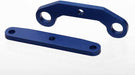 Bulkhead tie bars, front & rear, aluminum (blue-anodized)