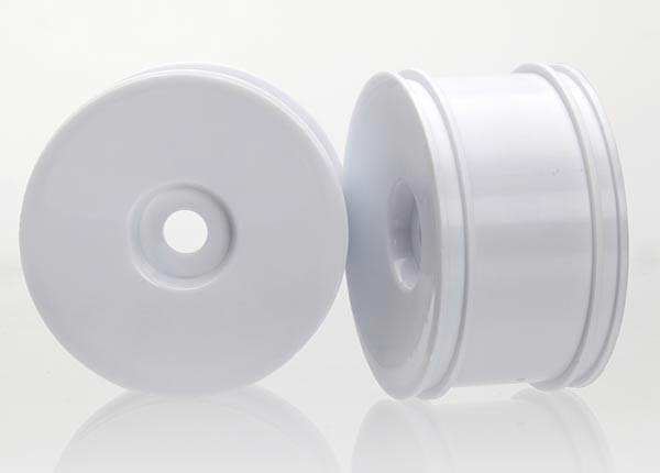 Wheels, dished (white, dyeable) (rear) (2)
