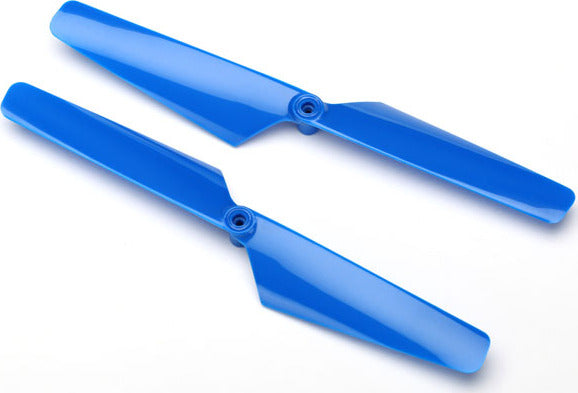 Rotor blade set, blue (2)/ 1.6x5mm BCS (2)