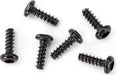 Screws, 1.6x5mm button-head, self-tapping (hex drive) (6)