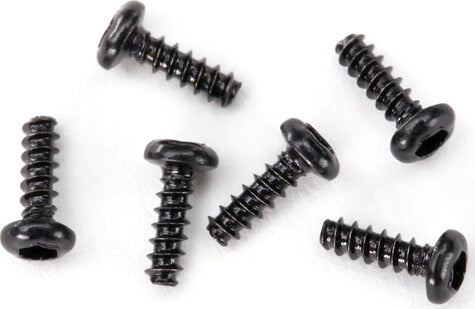 Screws, 1.6x5mm button-head, self-tapping (hex drive) (6)