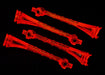 LED lens, orange (4)