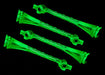 LED lens, green (4)