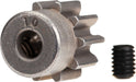 Gear, 10-T pinion (32-p) (steel)/ set screw
