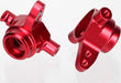 Steering blocks, 6061-T6 aluminum (red-anodized), left & right