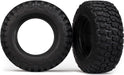 Tires, BFGoodrich Mud-Terrain T/A KM2 (dual profile 4.3x1.7- 2.2/3.0") (2)/ foam inserts (2)