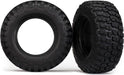 Tires, BFGoodrich Mud-Terrain T/A KM2 , ultra-soft (S1 off-road racing compound) (dual profile 4.3x1.7- 2.2/3.0") (2)/ foam inserts (2)