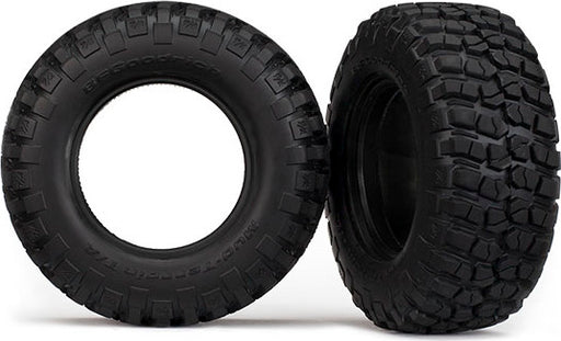 Tires, BFGoodrich Mud-Terrain T/A KM2 , ultra-soft (S1 off-road racing compound) (dual profile 4.3x1.7- 2.2/3.0") (2)/ foam inserts (2)