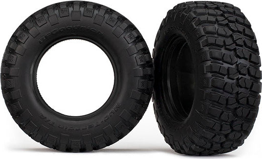 Tires, BFGoodrich Mud-Terrain T/A KM2 , ultra-soft (S1 off-road racing compound) (dual profile 4.3x1.7- 2.2/3.0") (2)/ foam inserts (2)