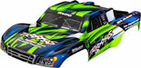Body, Slash 4X4 (Also Fits Slash Vxl and Slash 2Wd), Green and Blue (Painted, Decals Applied)