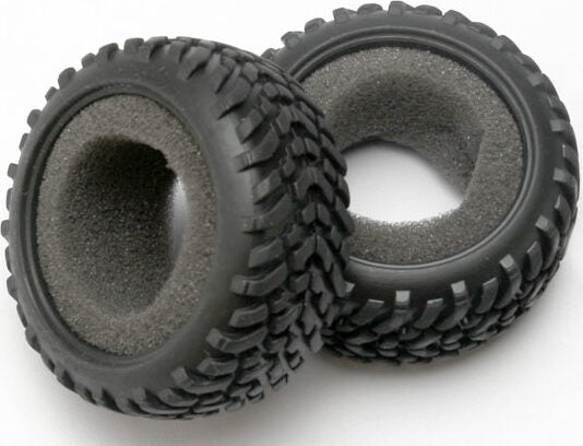 Tires, off-road racing, SCT dual profile (1 each, right & left)/ foam inserts (2)