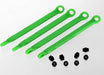 Push rod (molded composite) (green) (4)/ hollow balls (8)