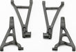 Suspension arm set, front (includes upper right & left and lower right & left arms)
