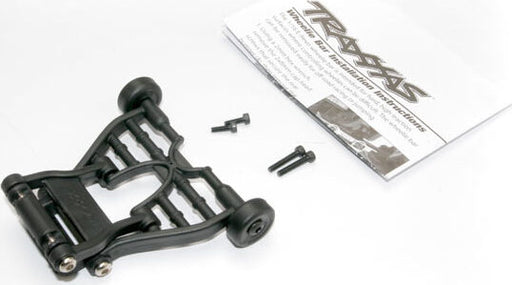 Wheelie bar, assembled