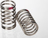 Spring, shock (nickel finish) (GTR) (2.77 rate, pink) (1 pair)