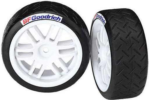 Tires and wheels, assembled, glued (Rally wheels, BFGoodrich Rally tires (soft compound) (2)