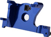 Motor mount, 6061-T6 aluminum (blue-anodized)