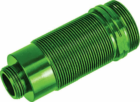 Body, GTR Long Shock, Aluminum (green-Anodized) (PTFE-coated Bodies) (1)