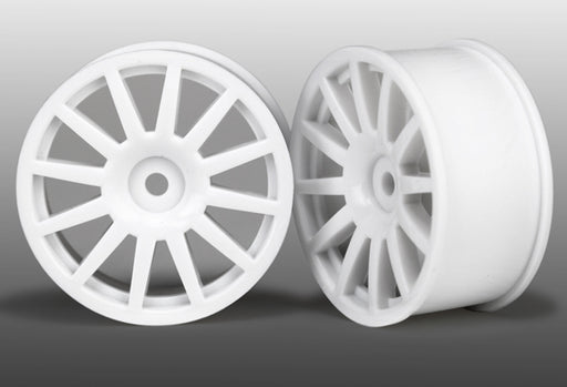 Wheels, 12-spoke (white) (2)