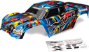 Body, X-Maxx, Rock n' Roll (painted, decals applied) (assembled with tailgate protector)