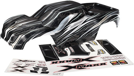 Body, X-Maxx, ProGraphix (graphics are printed, requires paint & final color application)/ decal sheet