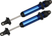 Shocks, GTX, aluminum (blue-anodized) (fully assembled w/o springs) (2)