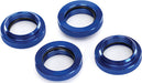 Spring retainer (adjuster), blue-anodized aluminum, GTX shocks (4) (assembled with o-ring)